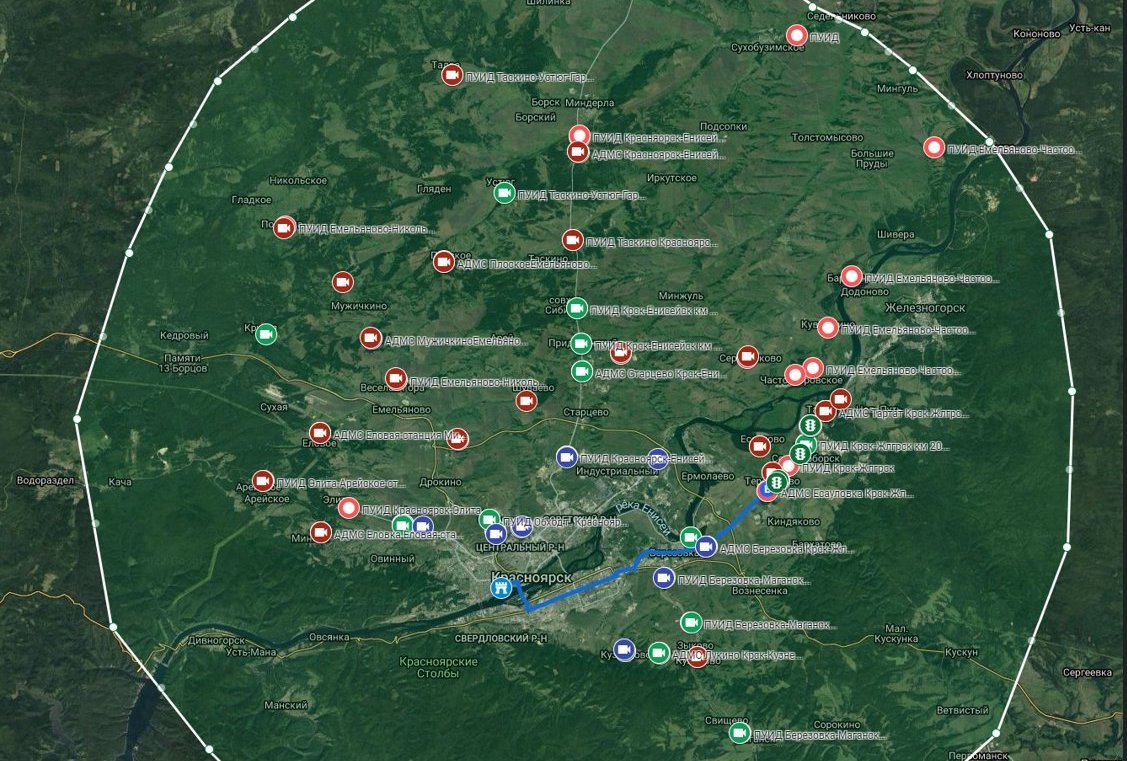 ИТС регионам: в Красноярске внедряют интеллектуальную транспортную систему